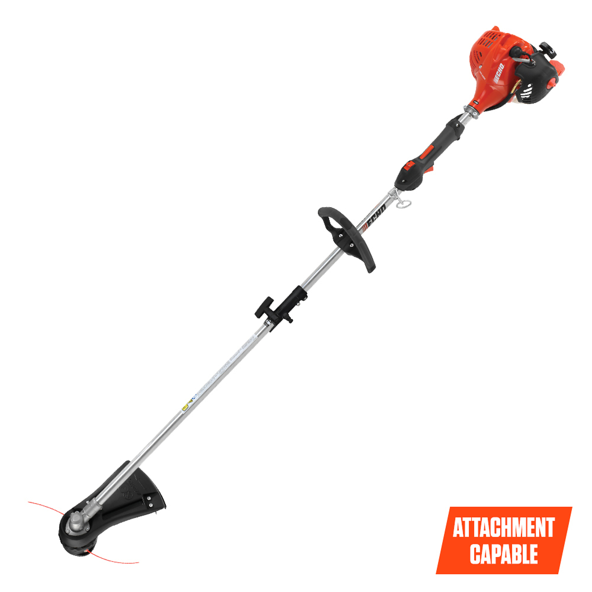 ECHO, Gas Powered Pro Attachment Series™ Power Head With String Trimmer Attachment, 17in Cutting Swath, Speed-Feed® 400 Cutting Head, Engine Displacement 21.2 cc, Model# PAS-225SB